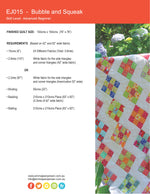Load image into Gallery viewer, Bubble and Squeak Quilt Pattern - PDF
