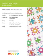 Load image into Gallery viewer, Fruit Tingle Quilt Pattern - PDF
