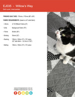 Load image into Gallery viewer, Willow&#39;s Way Quilt Pattern - PDF
