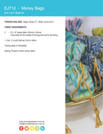 Load image into Gallery viewer, Money Bags Mini Pattern - PDF
