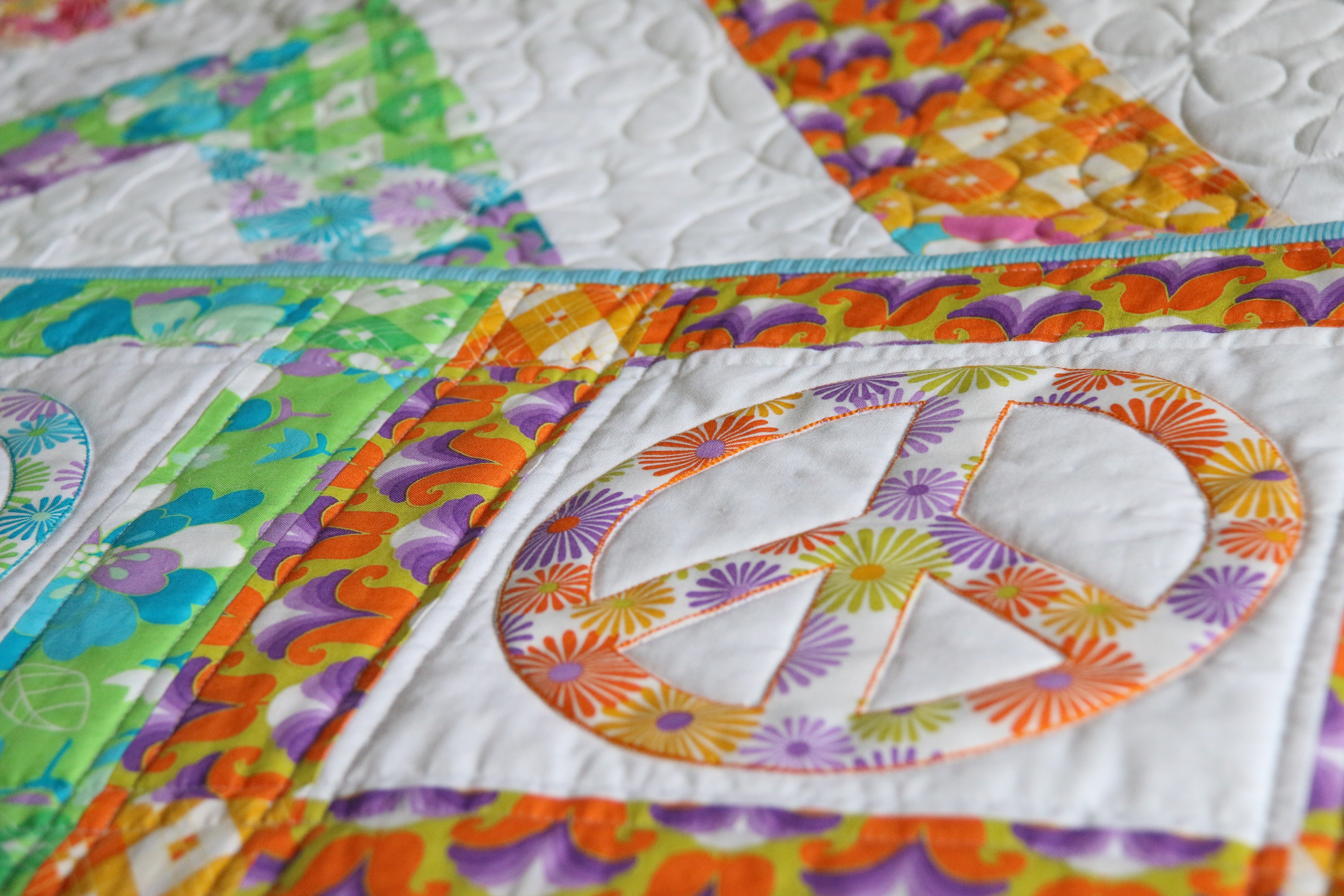 Peace Quilt Pattern - PDF