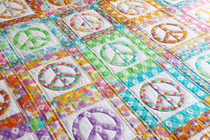 Peace Quilt Pattern - PDF