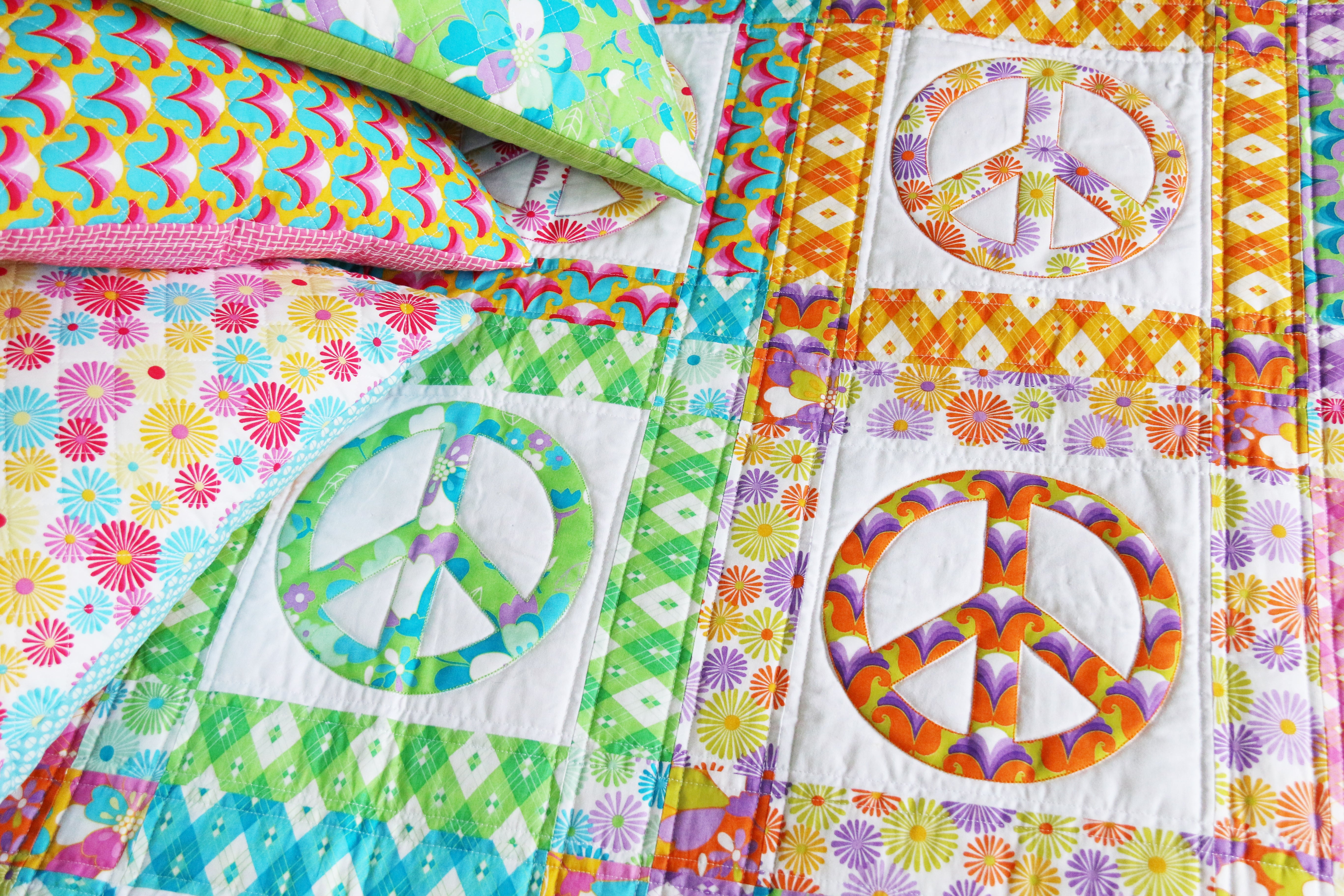 Peace Quilt Pattern - PDF