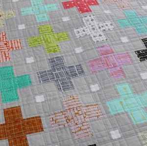 Little Crosses Quilt Pattern - Printed