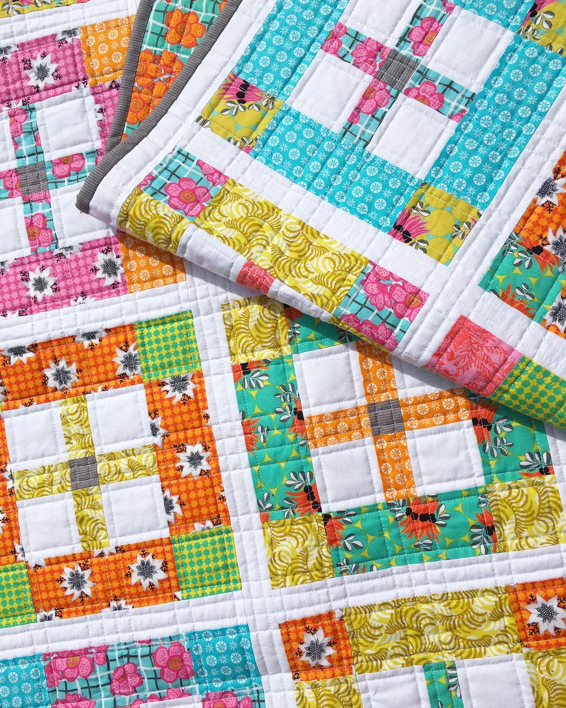 Angus's Cot Quilt Pattern - PDF