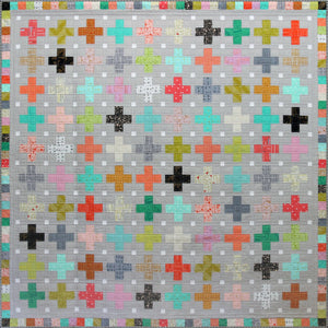 Little Crosses Quilt Pattern - Printed