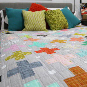 Little Crosses Quilt Pattern - Printed