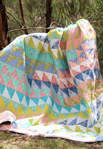 Load image into Gallery viewer, Go With The Flow Quilt Mini Pattern - PDF
