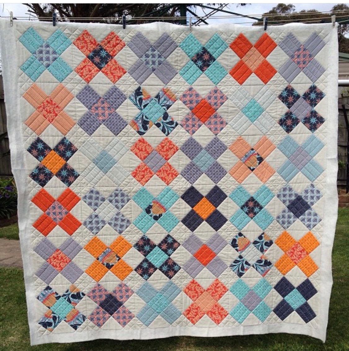 King's Cross Quilt Mini Pattern - PDF