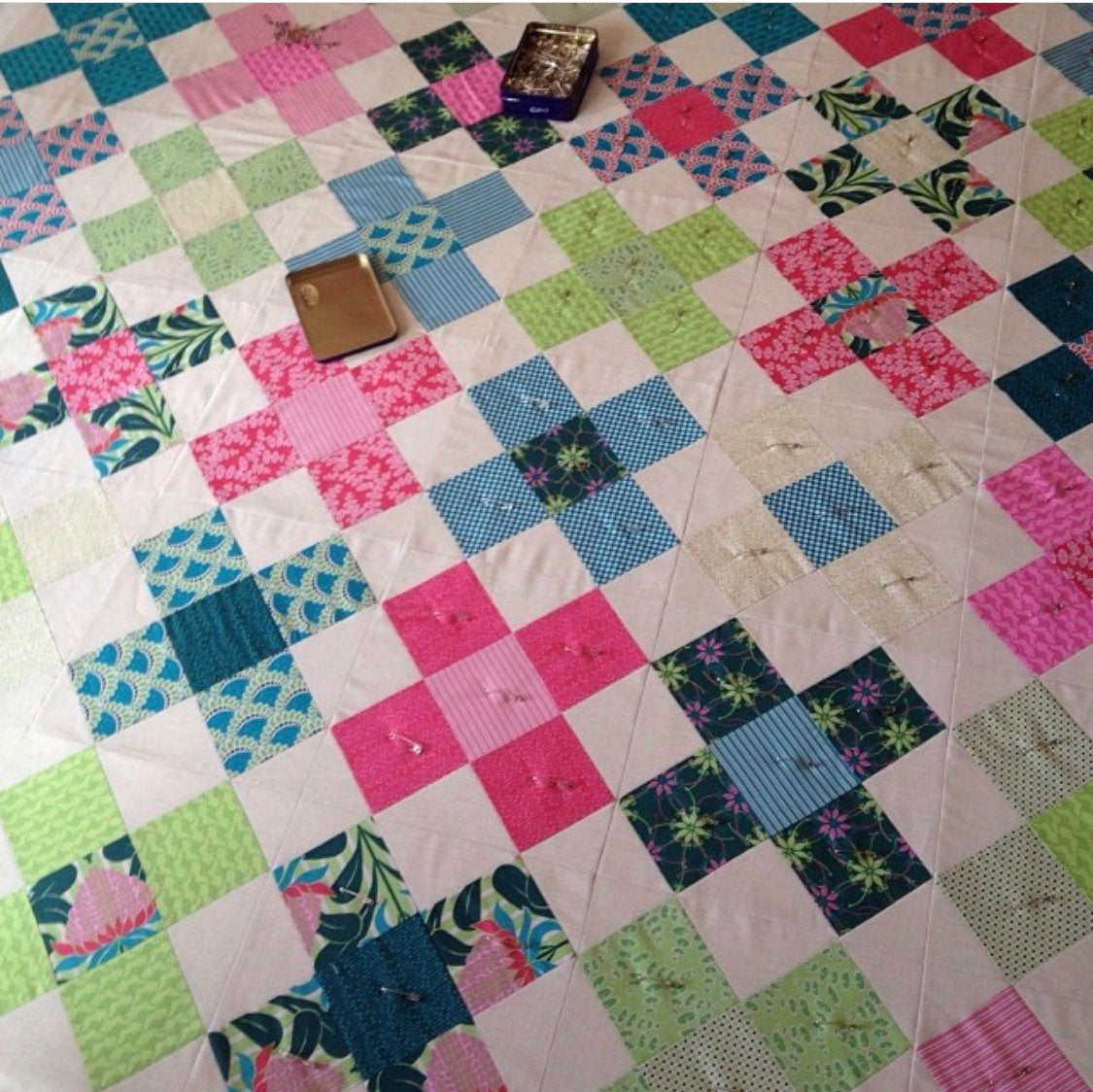 King's Cross Quilt Mini Pattern - PDF