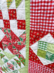 Apple Blossom Sampler Quilt Pattern - PDF