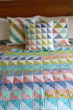 Load image into Gallery viewer, Triple Triangles Cushion Mini Pattern - PDF
