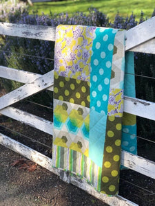 Decorator Throw Quilt Mini Pattern - PDF