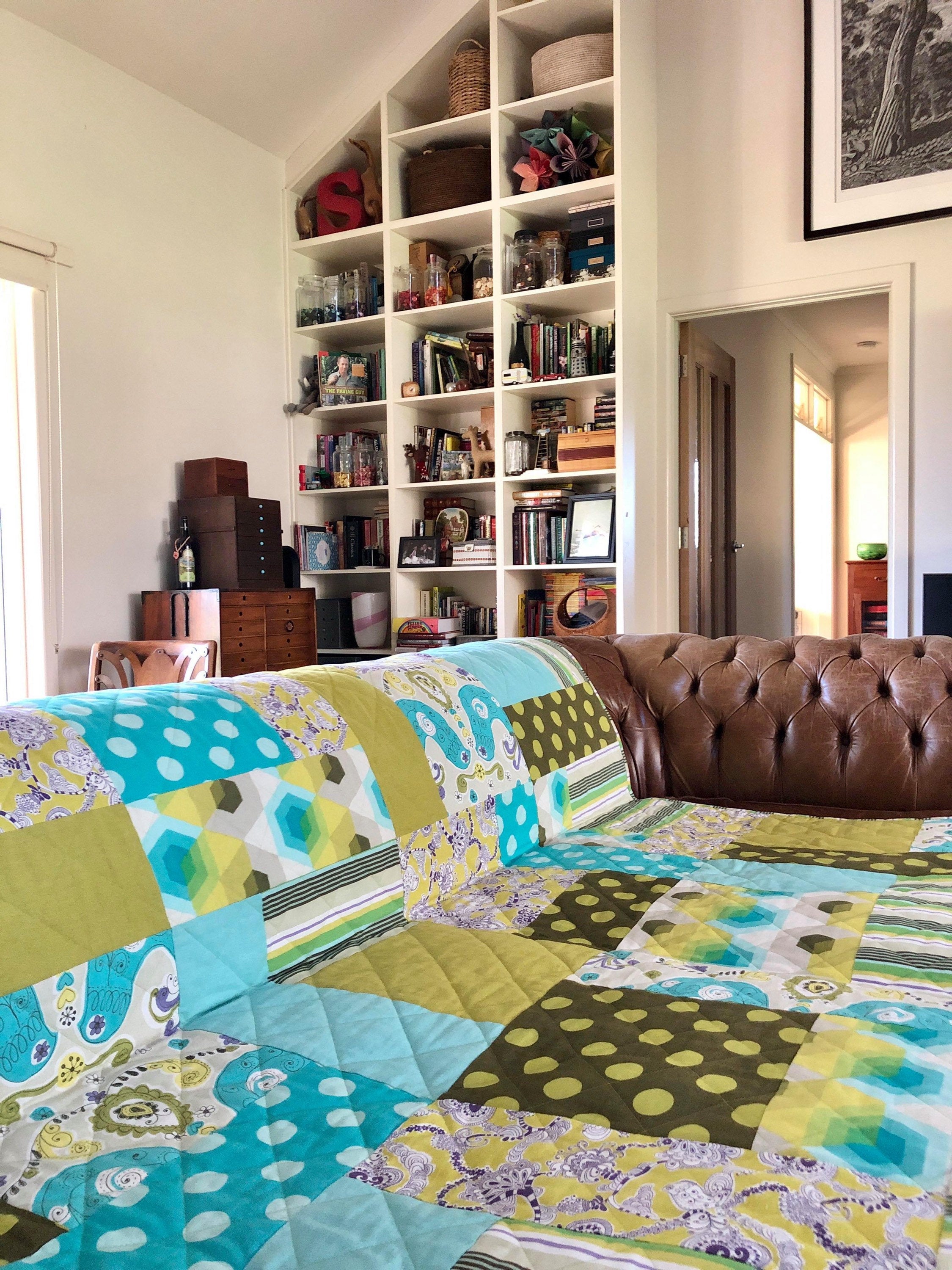 Decorator Throw Quilt Mini Pattern - PDF