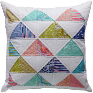 Triple Triangles Cushion Mini Pattern - PDF