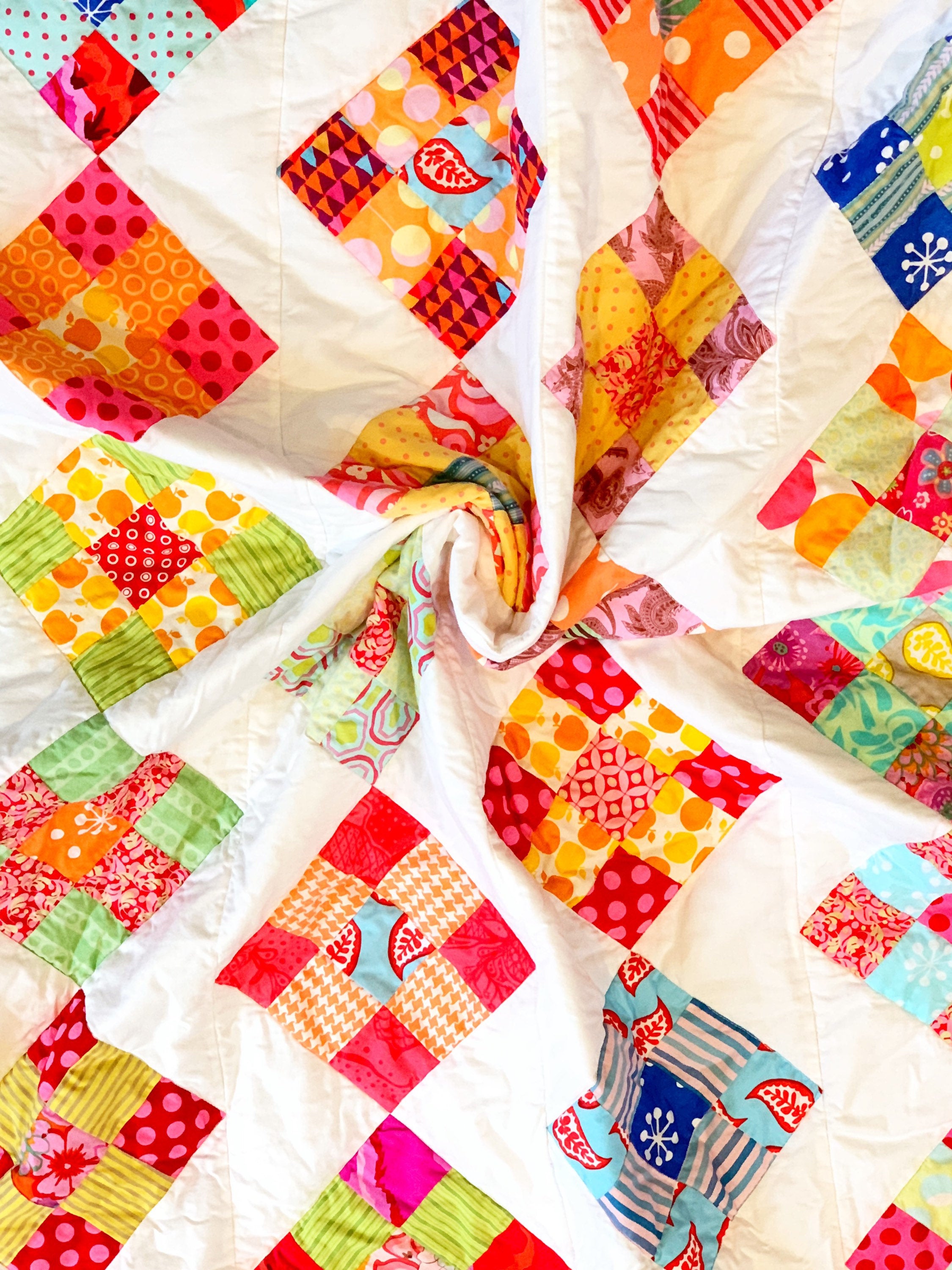 Bubble and Squeak Quilt Pattern - PDF
