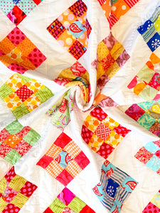 Bubble and Squeak Quilt Pattern - PDF