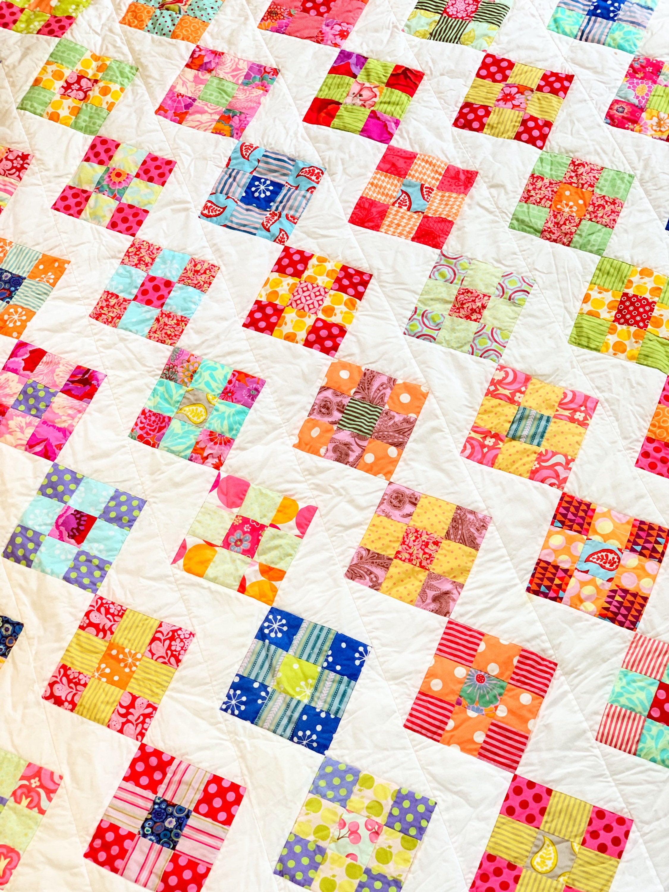 Bubble and Squeak Quilt Pattern - PDF