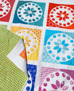 Load image into Gallery viewer, Rainbow Circles Quilt Pattern - PDF
