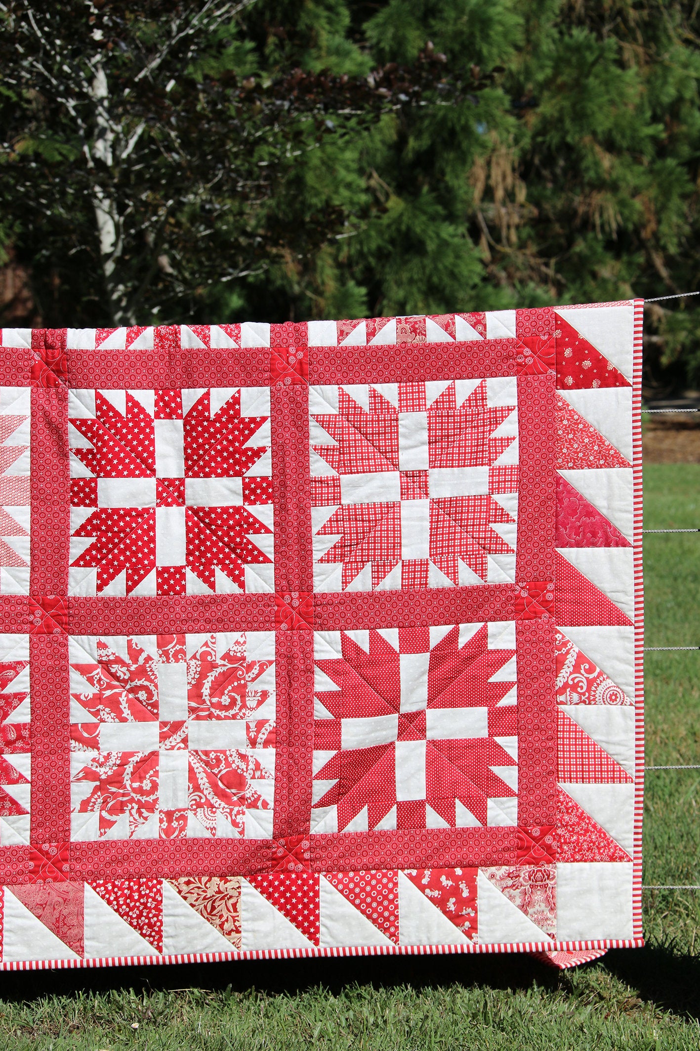 Bear's Paw Quilt Pattern - PDF