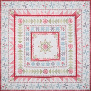 Snowflake Medallion Quilt Pattern - PDF
