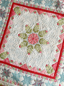 Snowflake Medallion Quilt Pattern - PDF