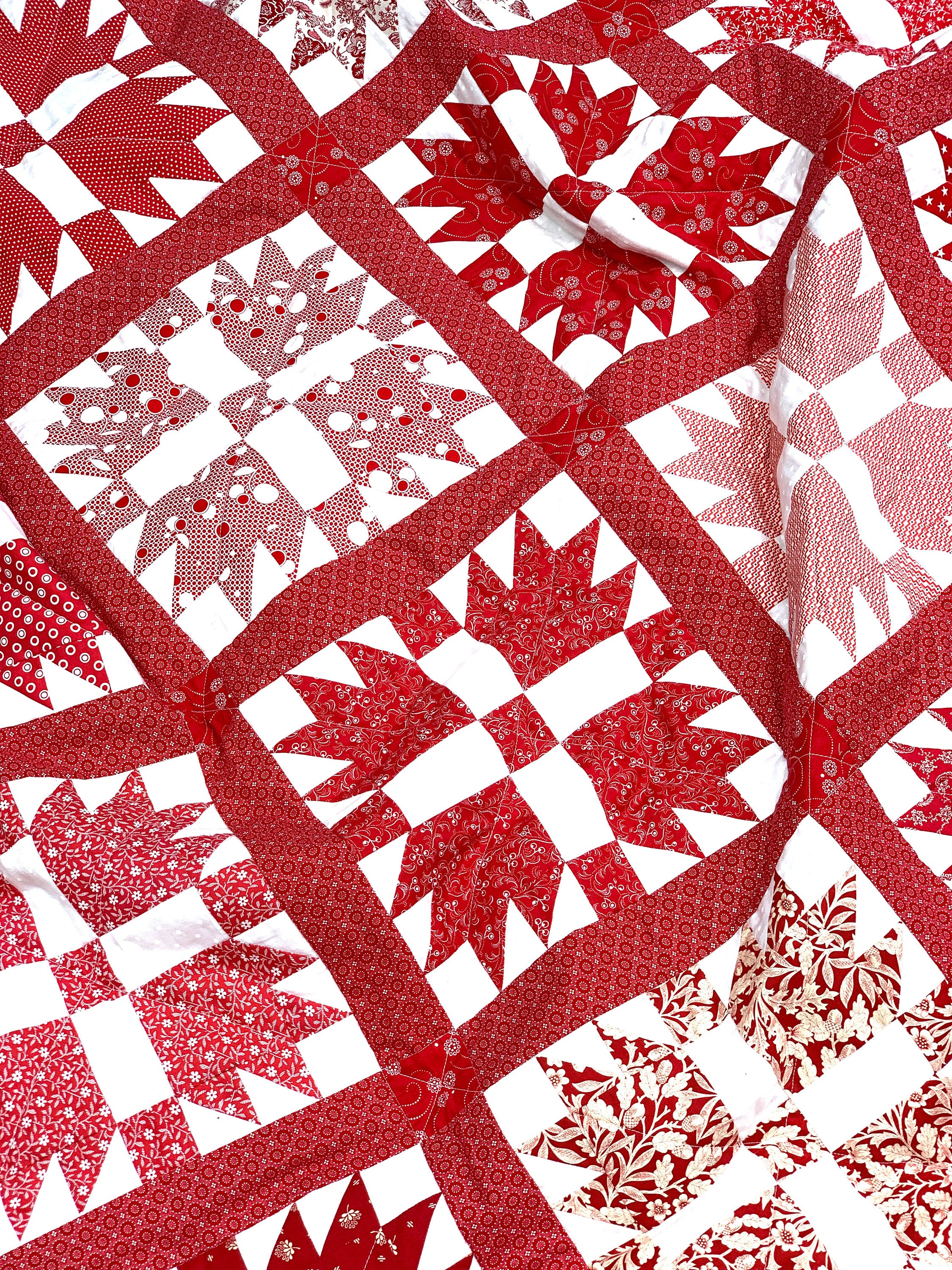 Bear's Paw Quilt Pattern - PDF