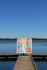 Load image into Gallery viewer, Rainbow Circles Quilt Pattern - PDF
