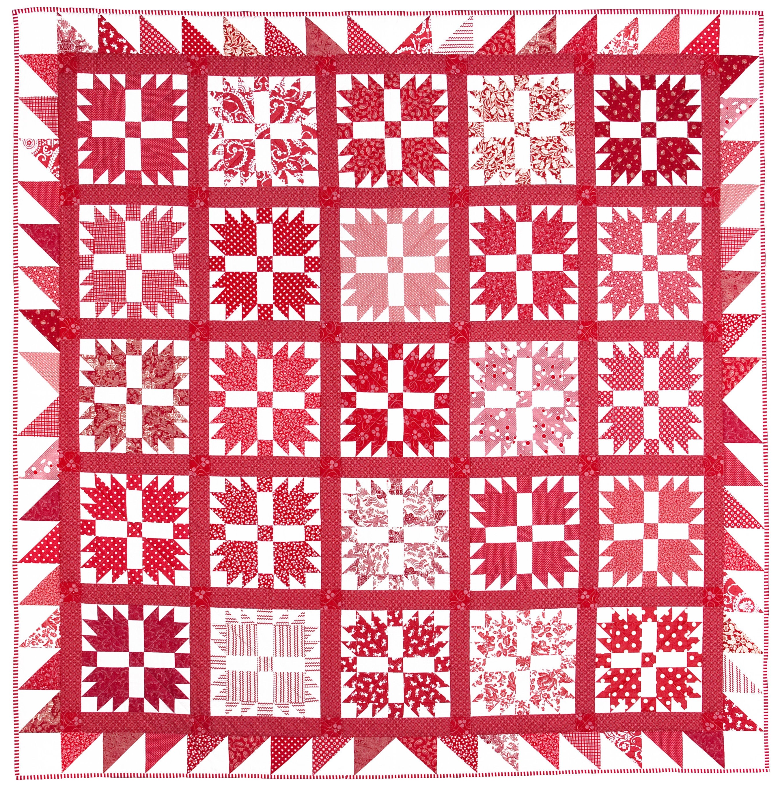 Bear's Paw Quilt Pattern - PDF