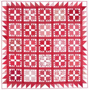 Bear's Paw Quilt Pattern - PDF
