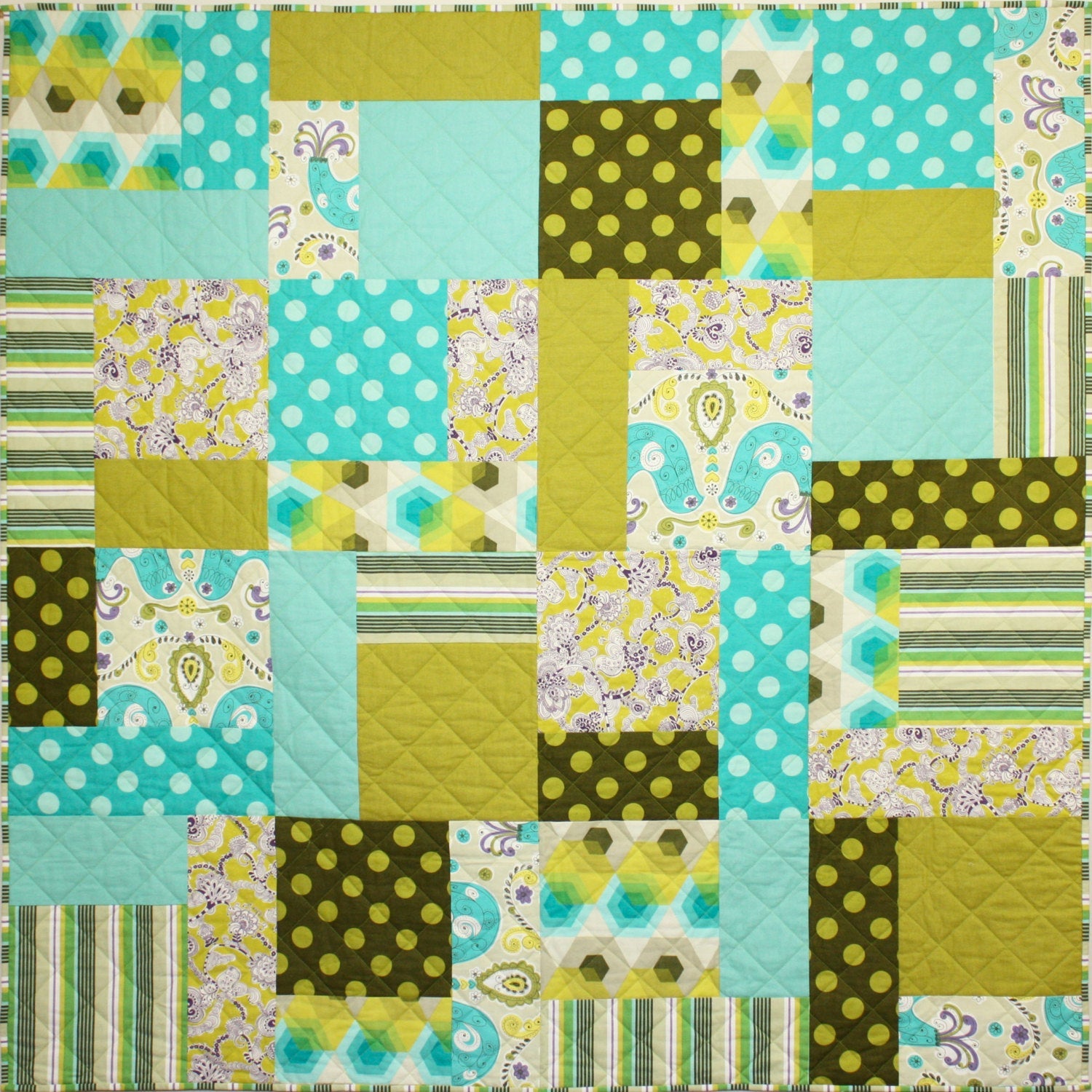 Decorator Throw Quilt Mini Pattern - PDF
